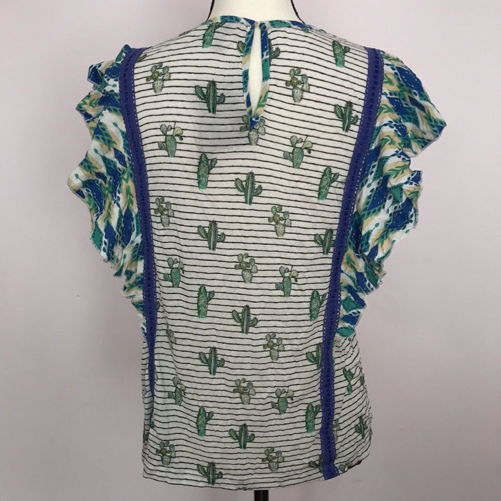 Anthropologie Conditions Apply Zofana Top size S - Picture 10 of 14